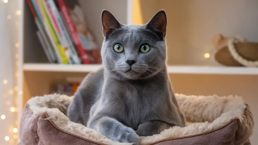 Russian Blue cats