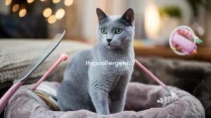 Russian Blue cats hypoallergenic