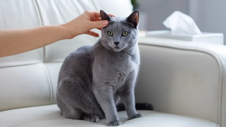 Russian Blue cats